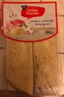 Crepes Jambon emmental champignons