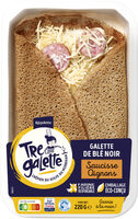 Galette saucisse oignons