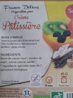 Preparation Pour Creme Patissiere