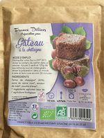 Gâteau à la châtaigne bio Sans gluten