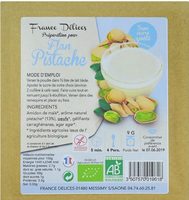 Flan à la Pistache