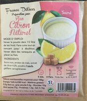 Préparation pour Flan Citron