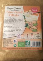 Préparation pour crème dessert Pistache