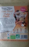 Crème dessert praliné noisettes