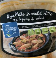 Aiguillettes de poulet rôti