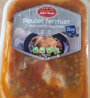 Poulet fermier aux légumes