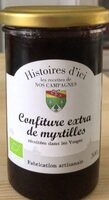 Confiture extra de myrtilles