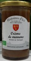 Crème de marrons récoltés en Dordogne