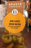 Mini cakes rhum raisin