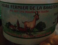 Faisselle de chevre au lait cru LA BAROTIERE, 10%MG