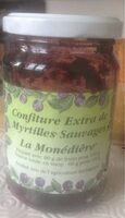 Confiture extra de Myrtilles sauvages