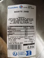 Baguette 250 GR