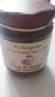 Crème de châtaignes avec morceaux