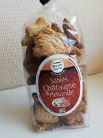 Sablé châtaigne et amande