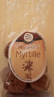 Macarons  Myrtille