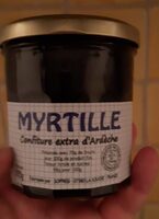 Myrtille Confiture extra d'Ardèche