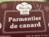 Parmentier de canard