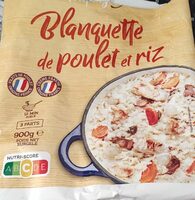 Blanquette de poulet et riz