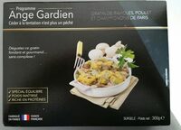 Gratin de ravioles poulet champignons de Paris