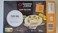 Colin lieu aux petits légumes et son riz