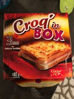 Croque monsieur Croq' in box