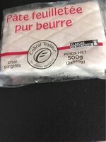 Pate feuilletee pour beurre