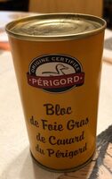 Bloc foie gras de canard du perigord