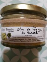 Bloc de foie gras de canard