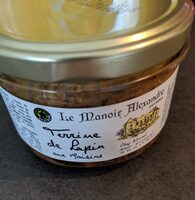 Terrine de lapin aux raisins