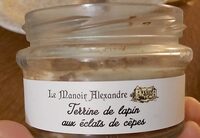 Terrine de lapin aux éclats de cèpes
