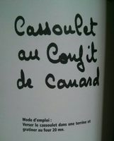 Cassoulet confit de canard