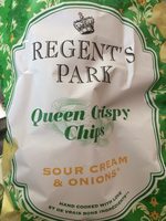 Queen Crispy Chips - Sour cream and onions