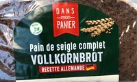 Pain de seigle complet