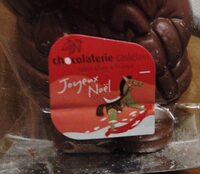 Moulage Père Noël au chocolat au lait bio
