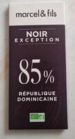 Noir exception 85% république dominicaine