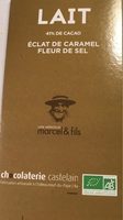 Lait éclats de caramel fleur de sel