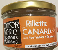 Rillette de canard aux tomates séchées