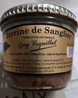Terrine de sanglier