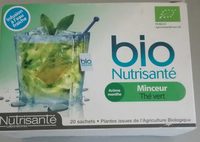 Nutrisante Infusion Bio Fraîche Minceur 20 Sachets (herb Teas And Teas)
