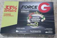 Nutrisanté - Force G Stimulant - Boîte De 20 Ampoules - 20 Jours
