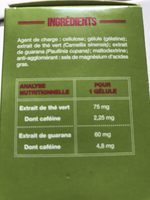 Nutrisanté Thé Vert Guarana 45 Gélules