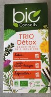 Trio Détox infusions