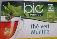 Thé vert menthe