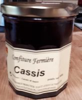 Confiture fermière - cassis