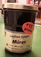 Confiture fermière Mûres