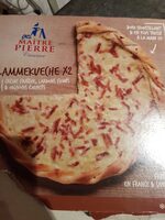 Flammkueches Maitre Pierre Alsacienne creme fraiche