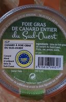 Foie gras de canard entier du Sud-ouest