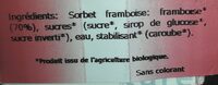 Sorbet Framboise 120ML
