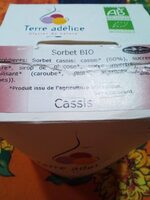 Sorbet cassis