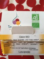 Glace Lavande Bio